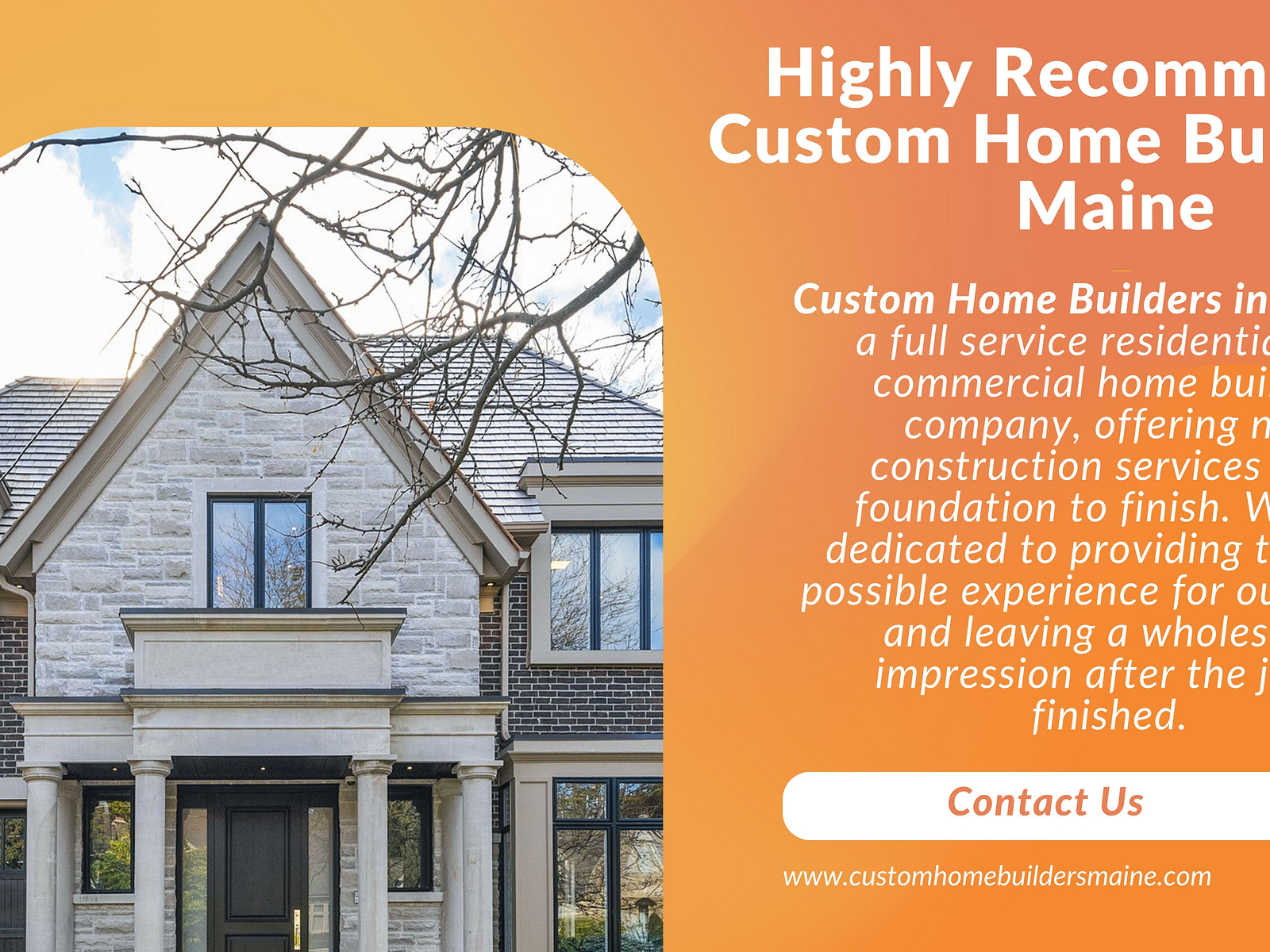 Experienced Custom Home Builders Southern Maine by Maine Home Builders
