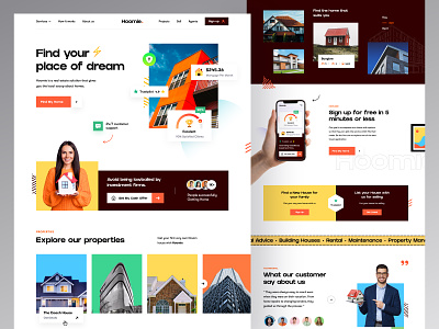 Real Estate Landing page apartment design farzan home agent homepage house house rental landing page landingpage property real estate real estate broker real estate website realtor rylic web design web site webdesign website website design