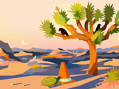 Tree 6 animation background art illustration motion graphics rachel maves style frame