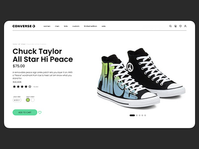 Shoes Websites designs, themes, templates and downloadable graphic elements  on Dribbble