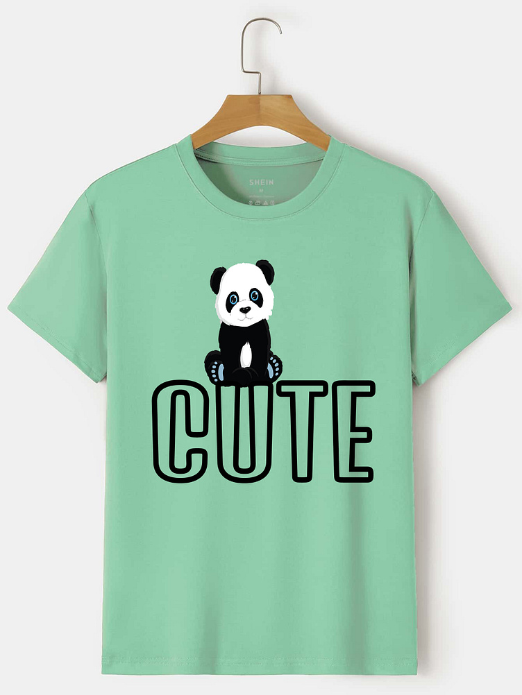 Cute Panda T-shirt design by Ayya Abdelnasser on Dribbble