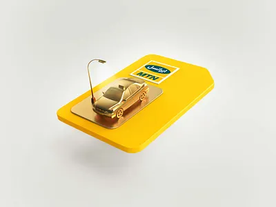 Visual design for MTN Irancell 3d animation graphic design