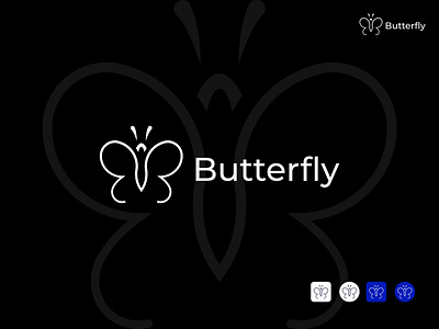 Butterfly Logo Design Concept branding butterfly butterfly logo design graphic design illustration logo logo design logo make ui ux vector