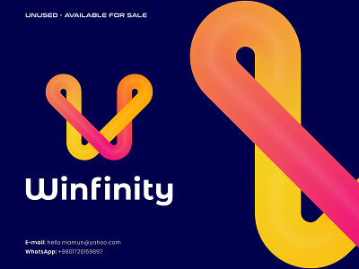 Modern Letter W and Infinity Logo Concept/ a b c d e f g h i j k l m n best logo branding gradient infinity logo letter mark letter w logo logo logo design logo designer logodesign logodesigner logotype modern logo o p q r s t u v w x y z popular logo software technology