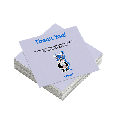 Thank You Card Design branding business card character design design graphic design illustration thank you card