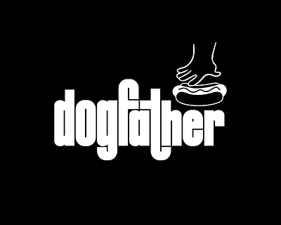 DogFather | Hot Dogs | Logo & Identity branding cafe concept design fast food godfather graphic design hot dogs identity illustration inspiration logo logotype motion motion graphics movie streetfood typography wordmark
