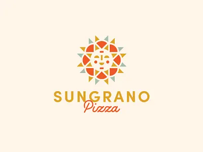 Sungrano Pizza Brand Identity