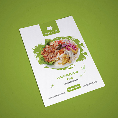 Healthy Food Flyer Design brochure brochure design business flyer business flyer design corporate design corporate flyer design flyer flyer design flyers food flyer