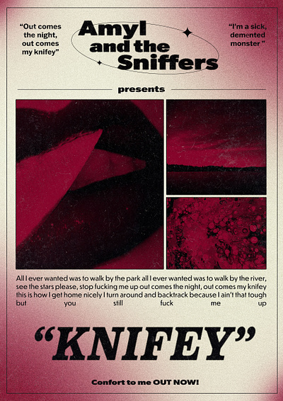 Amyl and the Sniffers - poster concept adobe ps graphic design logo merch merch design music poster photoshop poster design typography