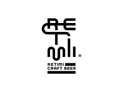 Retimi Craft Beer beer branding craft crete design greece lab latin logo microbrewery rethymno retime tubes