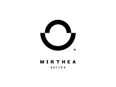 MIRTHEA Suites branding circles crete design greece gulf horizon hotel logo mirthios myrthios rethymno sea seaview