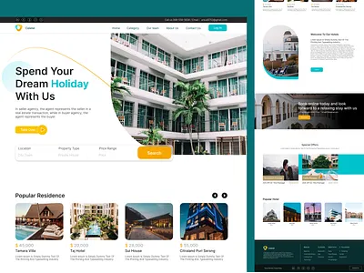 Hotel Booking landing page figma graphic design hotel hotel booking web hotel booking website landing page ui ui design uiux ux ux design uxui web website