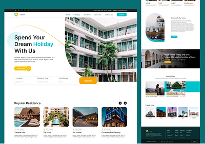 Hotel Booking landing page figma graphic design hotel hotel booking web hotel booking website landing page ui ui design uiux ux ux design uxui web website