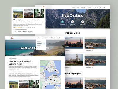 Travel website design australian tour agency australian travel dashboard hotel app illustration landing page newzealand place to eat place to stay thing to do travel activities travel app travel booking travel document travel plan travel things to do travel website travelling travelling website ui