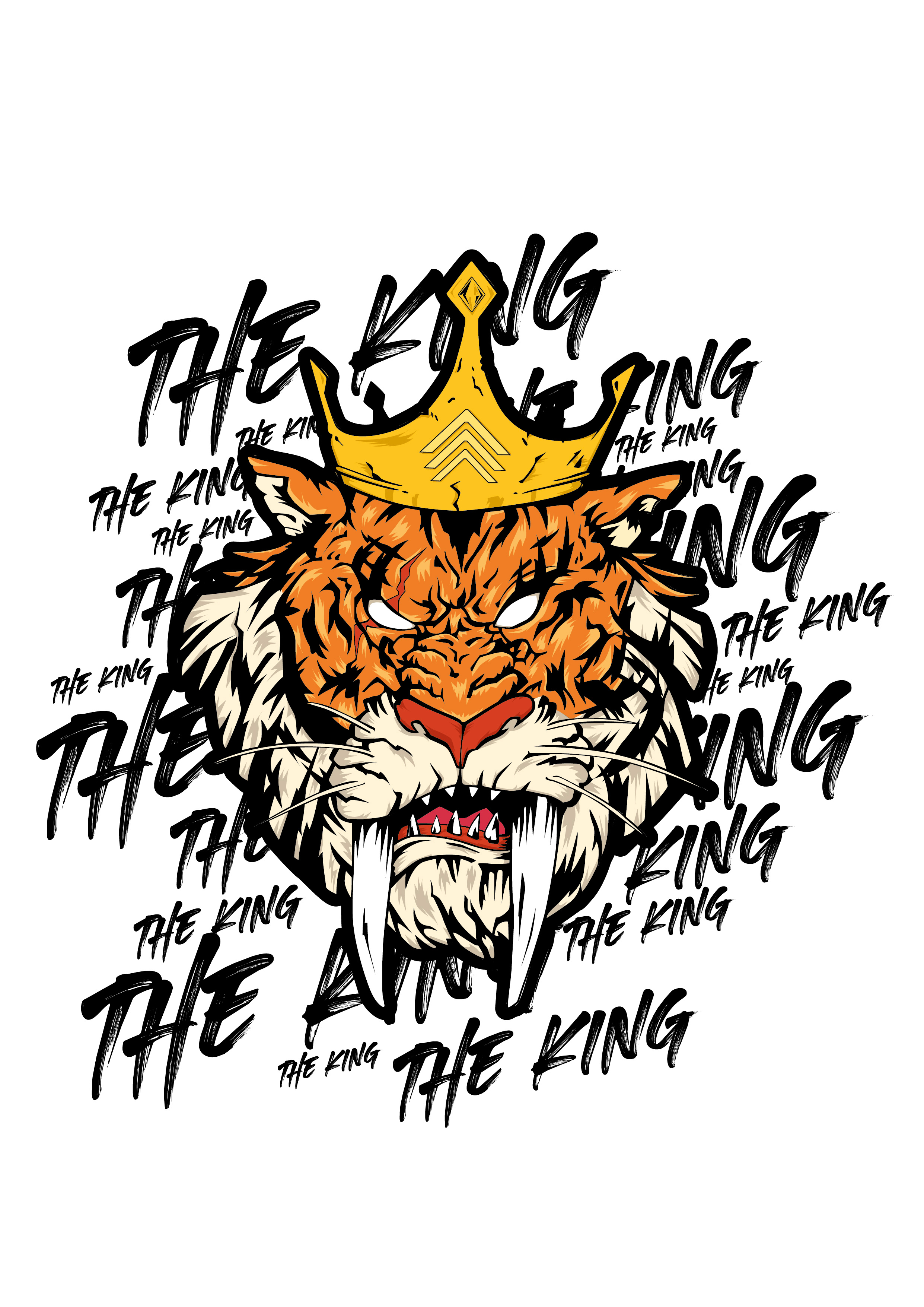 Rei Tigre design graphic design illustration