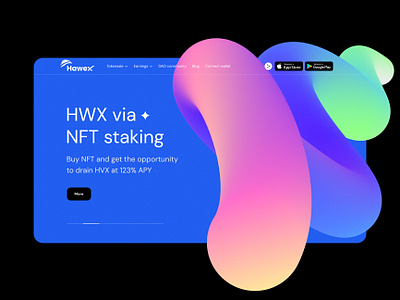 Hawex main design ui ux webdesign website design