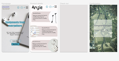 Angie's Techshop (3/4 completed) ui