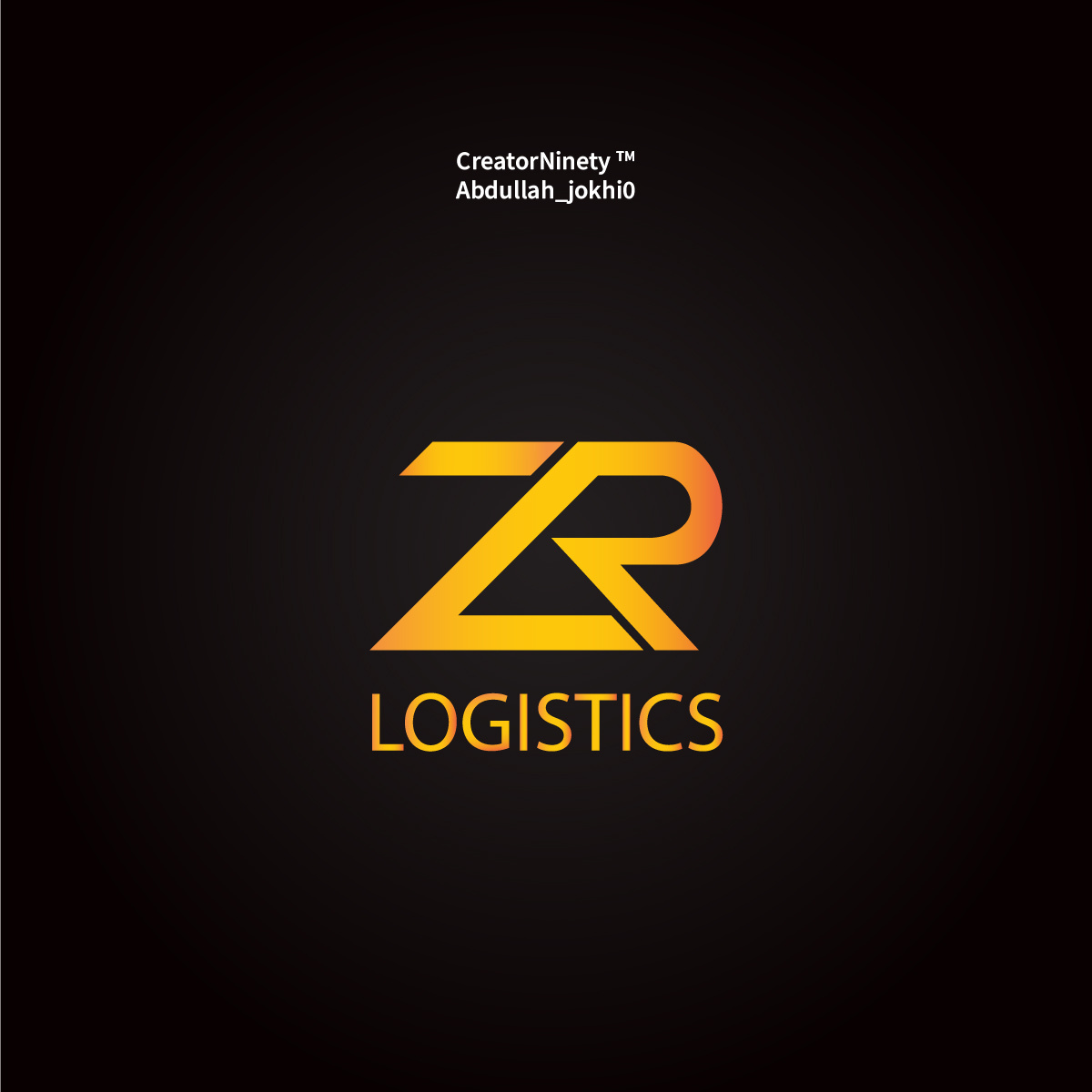 Zr logistics logo design in illustrator abdullah jokhio alpine ascents branding creative design design graphic design illustration logistics logistics logo logistics logo design logo logo inspiration ui ux vector zr zr logistics