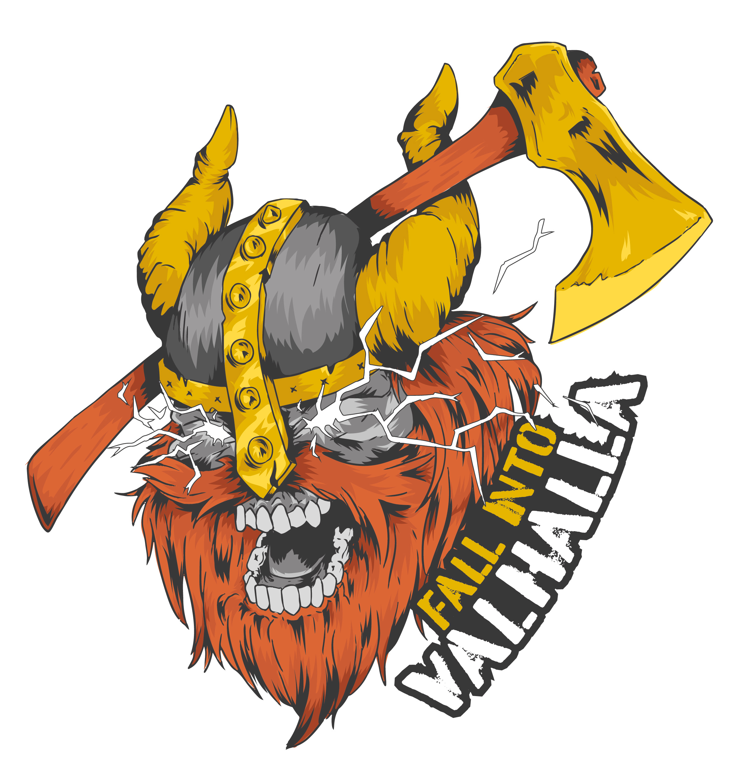 Viking design graphic design illustration