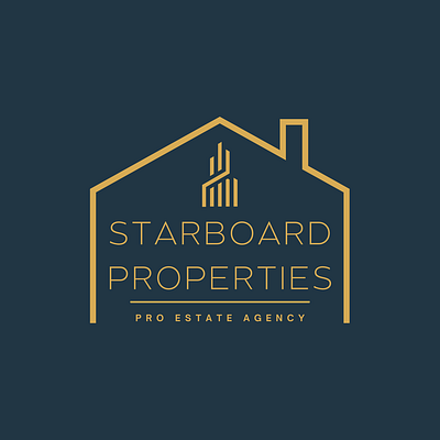 Estate Agency Logo branding design digital graphic design illustration logo png