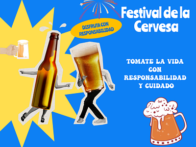 publicacion festival de la cervesa design graphic design logo