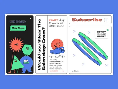 Crocs UI (Ekaterine Rogava Replication) build designdrug watchmegrow ui