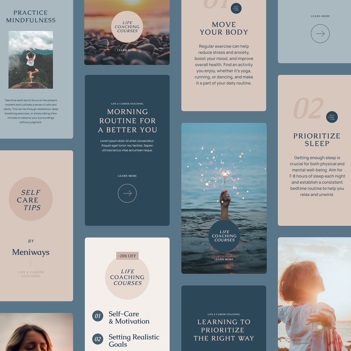 Custom Social Media Designs branding design socialmedia socialmediadesign