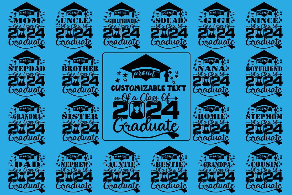 Graduation 2024 Svg Bundle by Creative Design on Dribbble