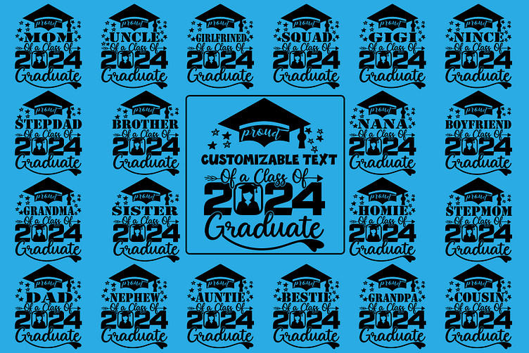 Graduation 2024 Svg Bundle by Creative Design on Dribbble