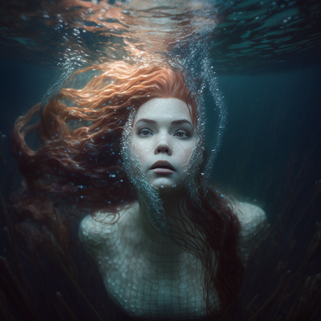 Underwater Mermaid By Ai Customs On Dribbble