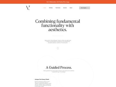 Verila Design Studio, Official Digital Portfolio. branding design digital portfolio graphic design minimalistic portfolio web web design website creation website design wix