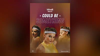 Minelli New Song & Music Video Promotional Poster, 2022. album cover branding design film poster graphic design graphics music music video poster poster poster design