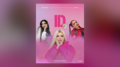 Viki Gabor "ID" Album Release, Promotional Poster Collection. album album cover album design branding design graphic design graphics illustration instagram logo poster poster design