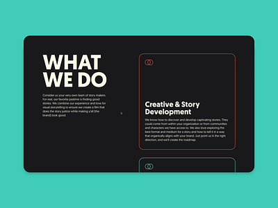 About Page Scroll Effect — Summer Break Studios animation colorful design graphic design interaction motion portfolio scroll typography ui ux webflow website design