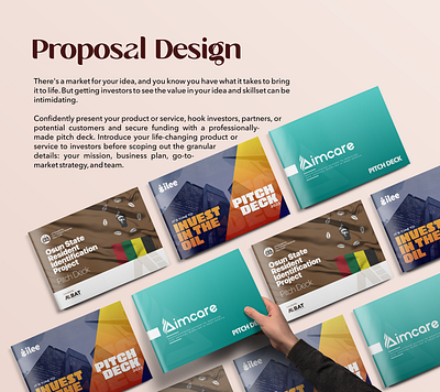 Proposal Pitch Deck branding branding strategy brochure design global design graphic design landscape magazine nigeria pitchdeck proposal