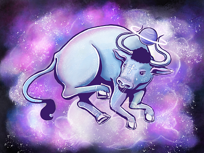 Year of the Ox Illustration digital art digital painting illustration