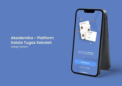 Akademika - Design System app design design component design system mobiledesign uiux