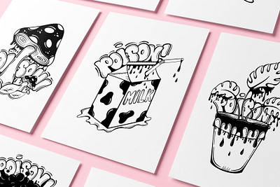 POISON! brand branding design illustration