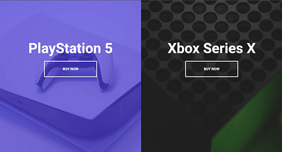 Playstation 5 and Xbox Series X Page app branding design graphic design illustration logo typography ui ux vector webdesign