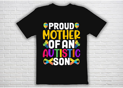 Autism Day t shirt design vector illness