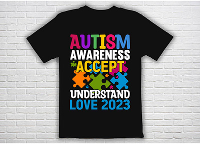 World Autism Day t shirt design vector illness