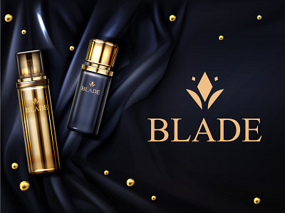 BLADE | Perfume Brand Logo a b c d e f g h i j k l m n brand identity brand logo branding branding logo graphic design logo logo concept logo maker logo room logos luxurious luxury minimal modern logo monogram o p q r s t u v w x y z perfume brand perfume logo vector