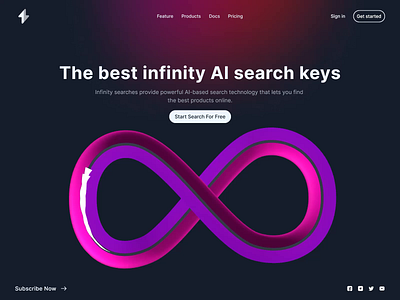 Infinity 3D 3danimation ai animation designidea designtrend dribble dribbleshort illustrator interactiondesign landingpage landingpagewebsite minimal motiondesign muzli short3d uidesign uiuxdesign uxdesign visualdesign websitedesign