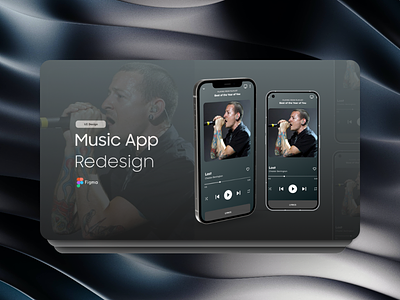 Music App UI Design app design branding graphic design mobile app mobile app design music app design ui ui design ux design