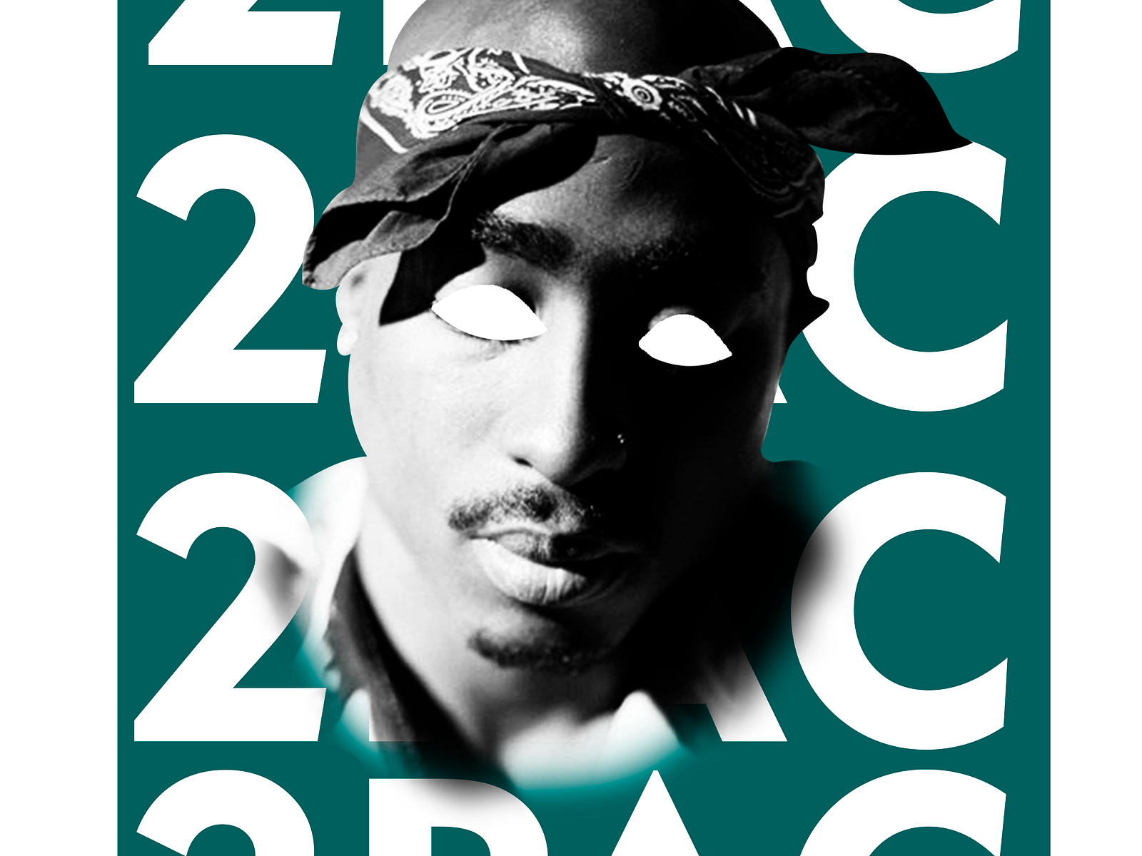 Stamp 2PAC by Diego Gonzalez on Dribbble