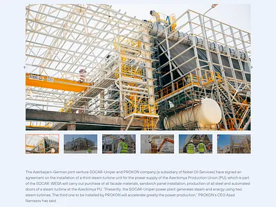 Projects Page / WESA Website Design architecture business company construction corporate design projects ui ux website