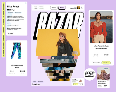 buiLD 1.0 Day 13 - Recreating BAZAR app design ui ux