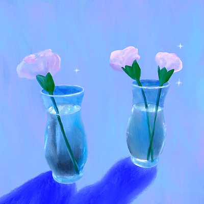 Flowers / Digital Oil Painting