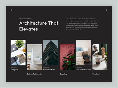 Modern Architecture Website UI architecturaldesign creative futuristicarchitecture graphic design minimalistarchitecture modernarchitectureui modernism ui ux webdesign