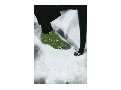 11_Shoes abstract collage collages februllage februllage2023 illustration martovsky nature paper shoes surreal коллаж фебруллаж